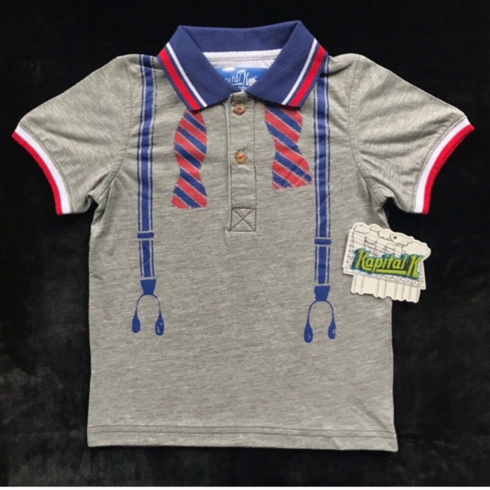 Boys Kapital K Printed Polo